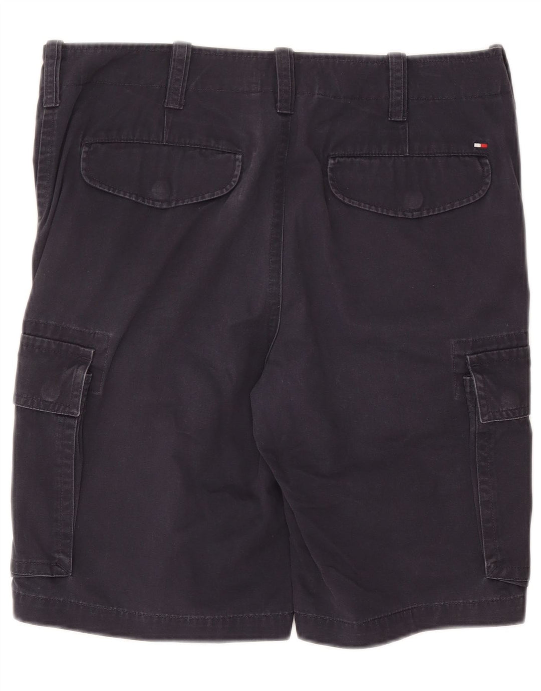 Tommy Hilfiger Shorts Cargo para Hombre W32 Grande Algodón Azul Marino