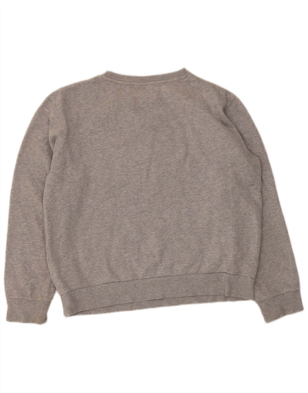 Ellesse Sudadera con gráfico extragrande para mujer, talla 10, color gris pequeño