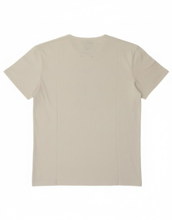 Guess Camiseta gráfica para mujer Top EU 38 Medium White Cotton Classic