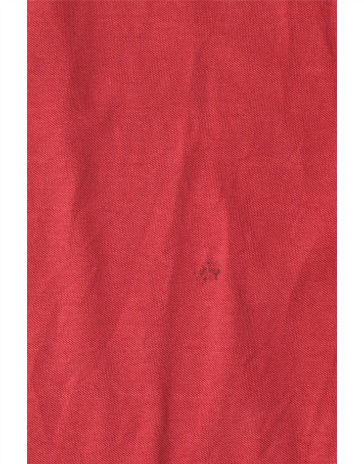 Crew Clothing Polo para hombre de algodón rojo grande