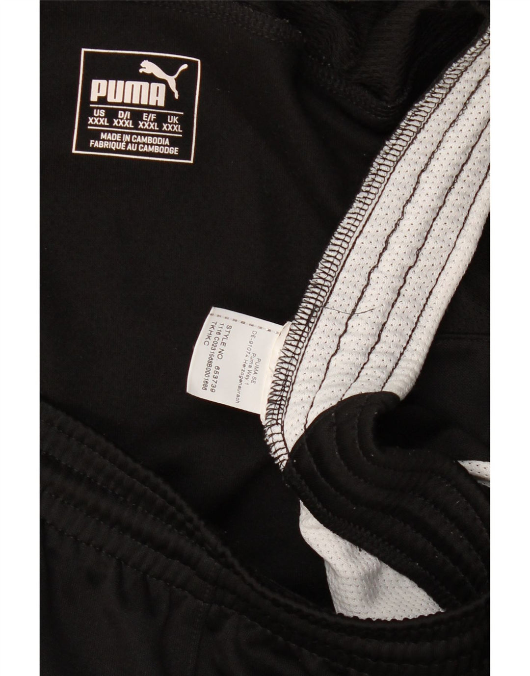 PUMA Pantalones cortos deportivos para hombre 3XL Negro