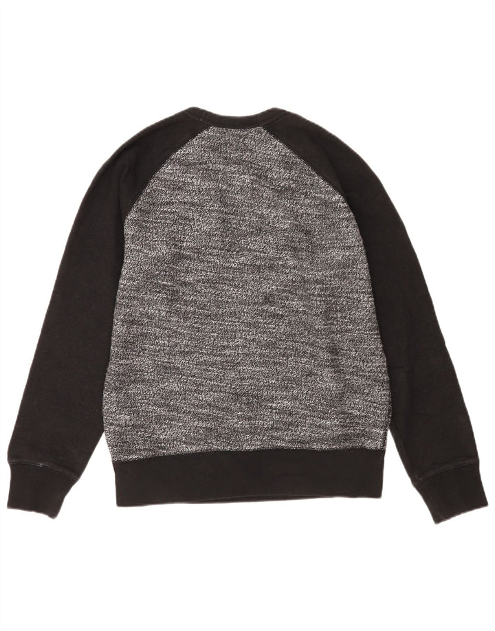 Gap Hombre Sudadera Jumper Small Gris Colorblock Algodón