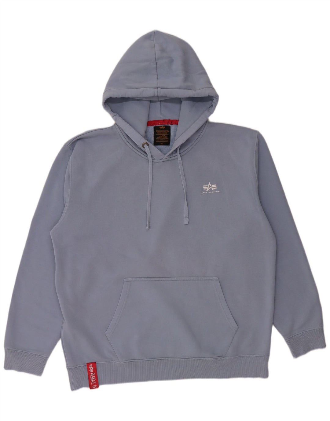 Alpha Industries - Sudadera con capucha para hombre, talla 3XL, color azul