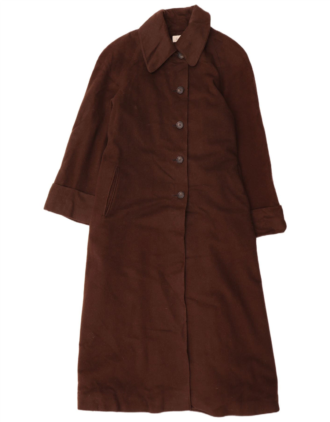 Calvin Klein Abrigo extragrande para mujer US 14 XL Lana marrón