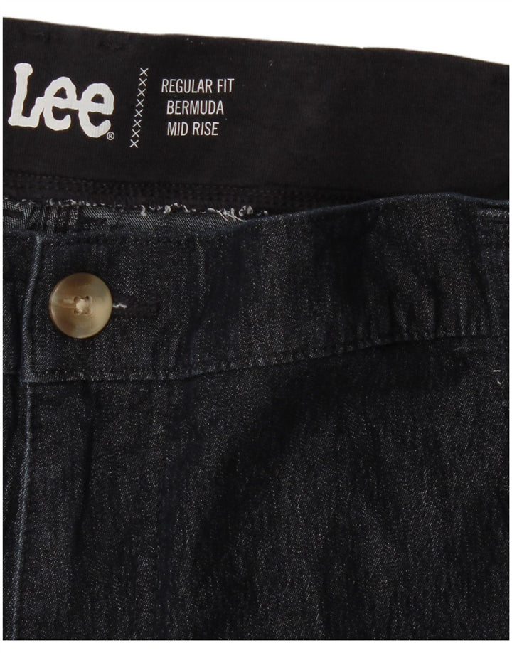 Bermudas Lee de talle medio y ajuste regular para mujer W44 3XL Azul marino
