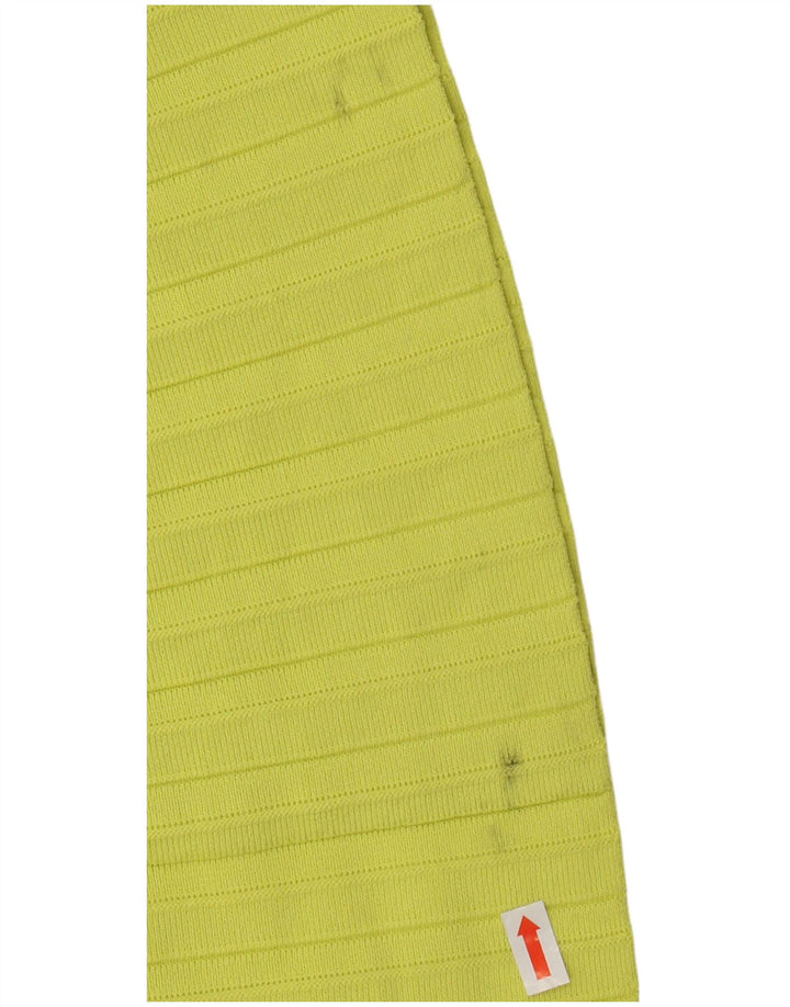 TED BAKER Vestido tipo jersey sin mangas para mujer Talla 2 Pequeña Viscosa verde