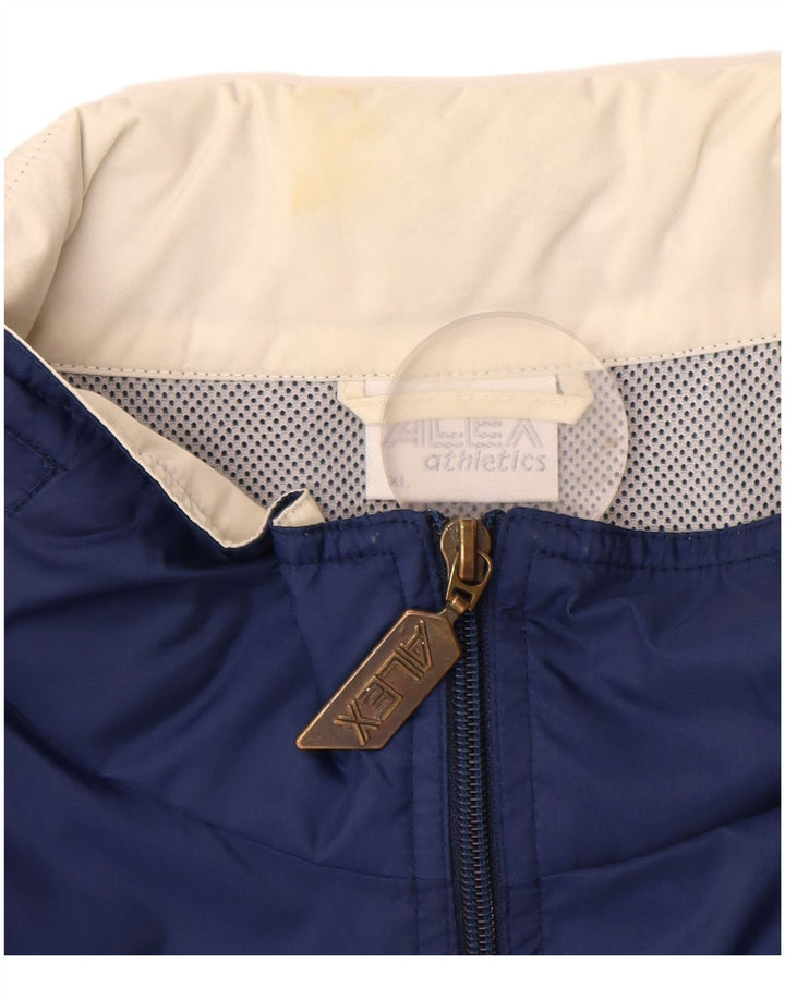Alex Athletics Chaqueta de chándal para hombre XL Azul marino Colorblock