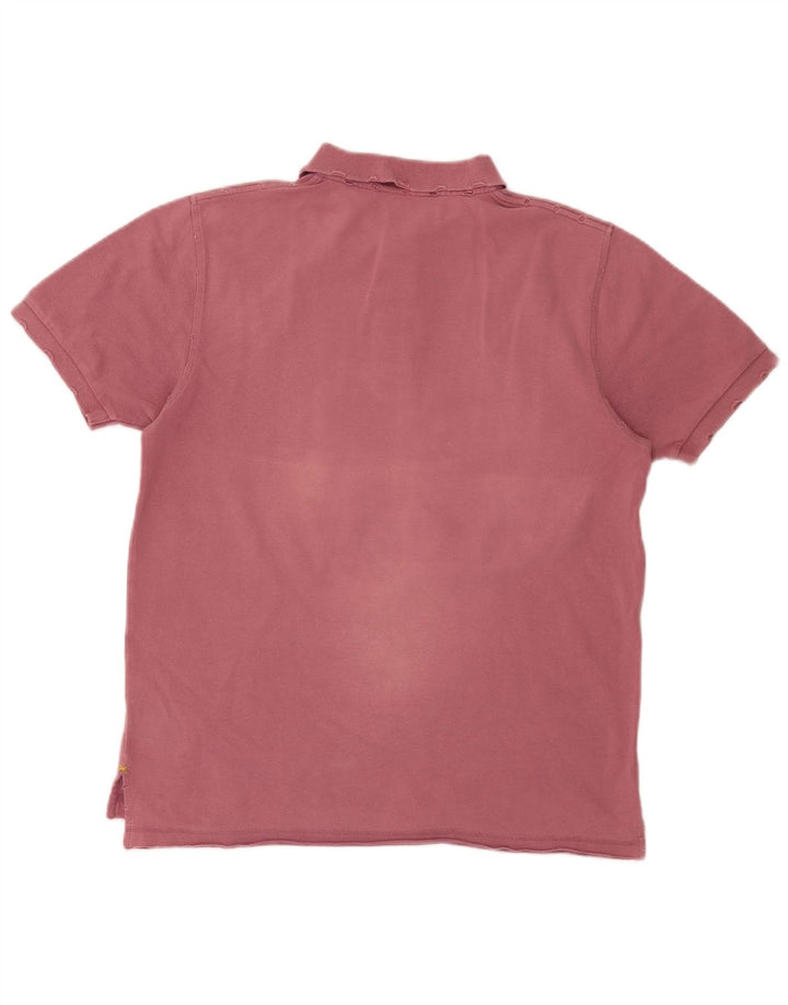 Polo Sun68 Hombre Pequeño Algodón Burdeos