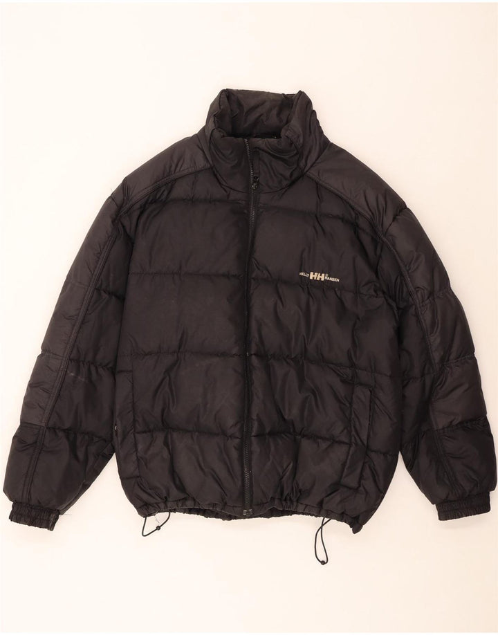 HELLY HANSEN Chaqueta acolchada para hombre UK 40 Large Nylon negro