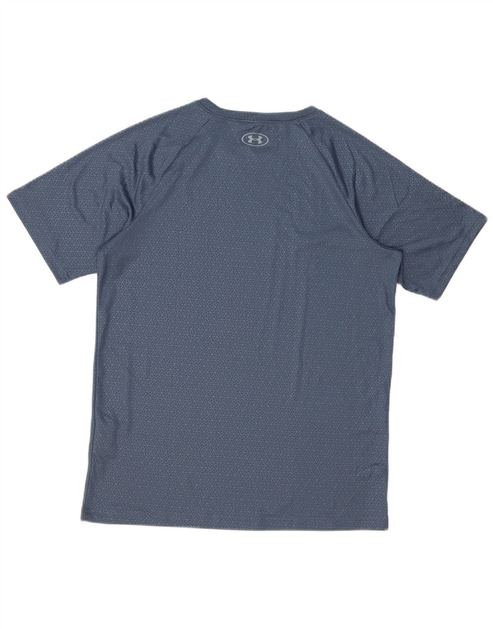 Under Armour Camiseta para niño Top 13-14 años XL Gris Geométrico Poliéster