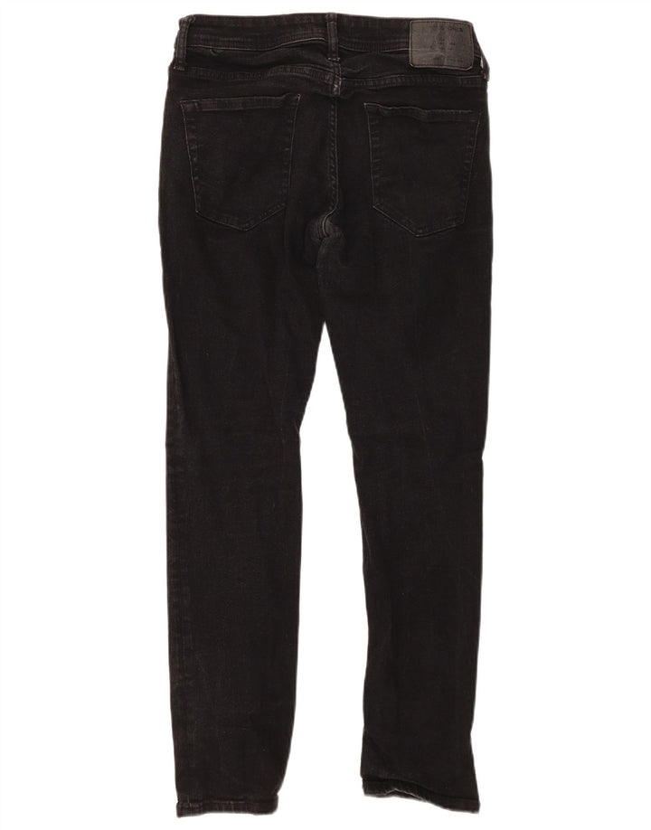 Jack & Jones Hombre GLENN Slim Jeans W30 L30 Algodón Negro