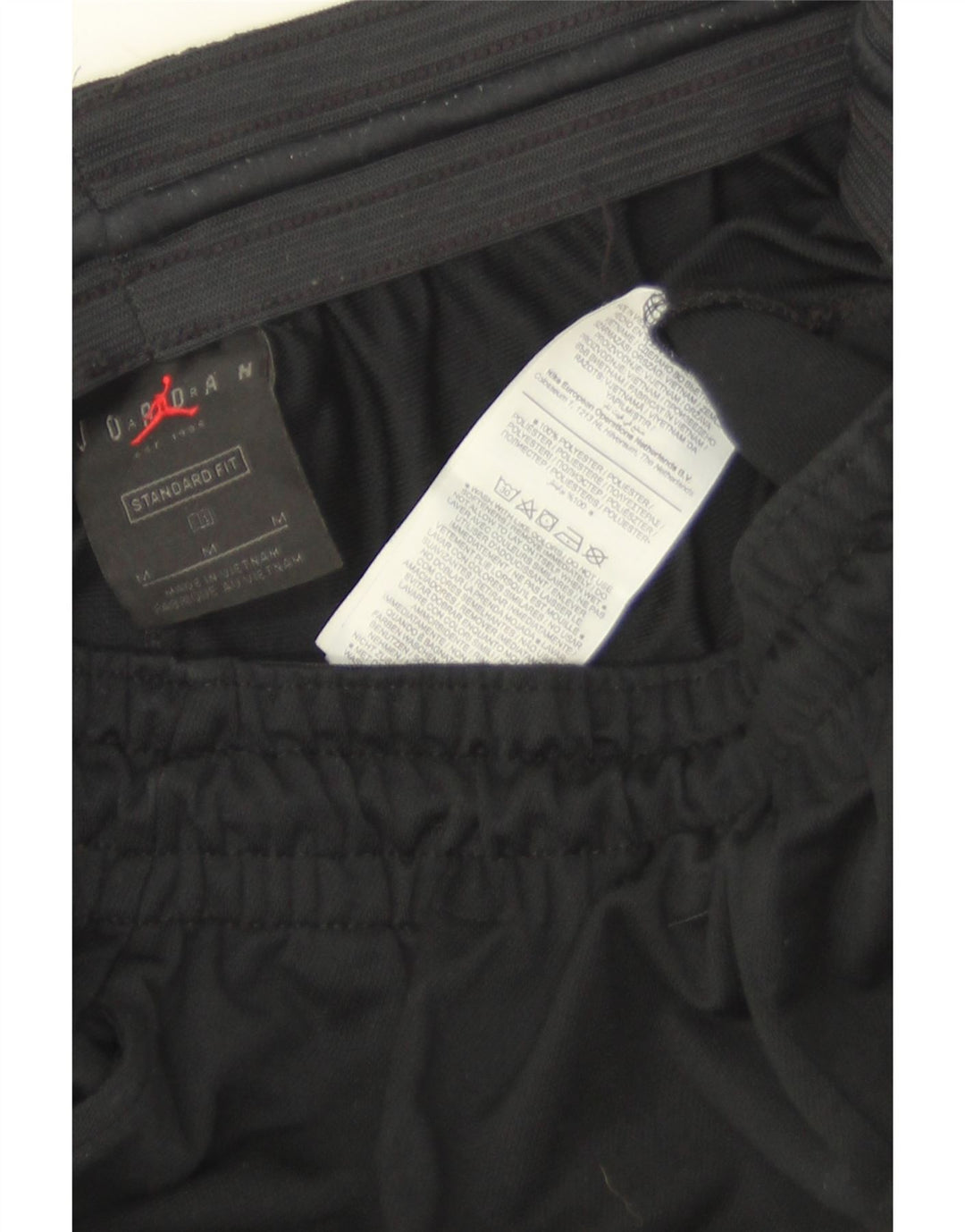 Jordan Pantalones De Chándal De Corte Estándar Para Hombre Negro Mediano Color Block