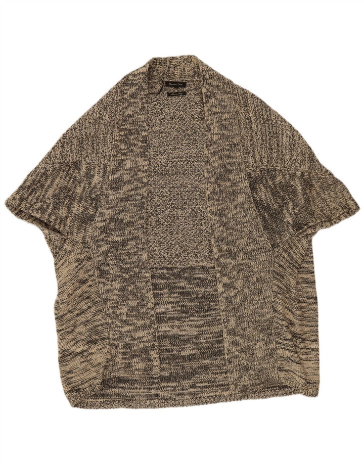 Massimo Dutti Poncho Jumper para Mujer UK 44 Gris Medio Moteado