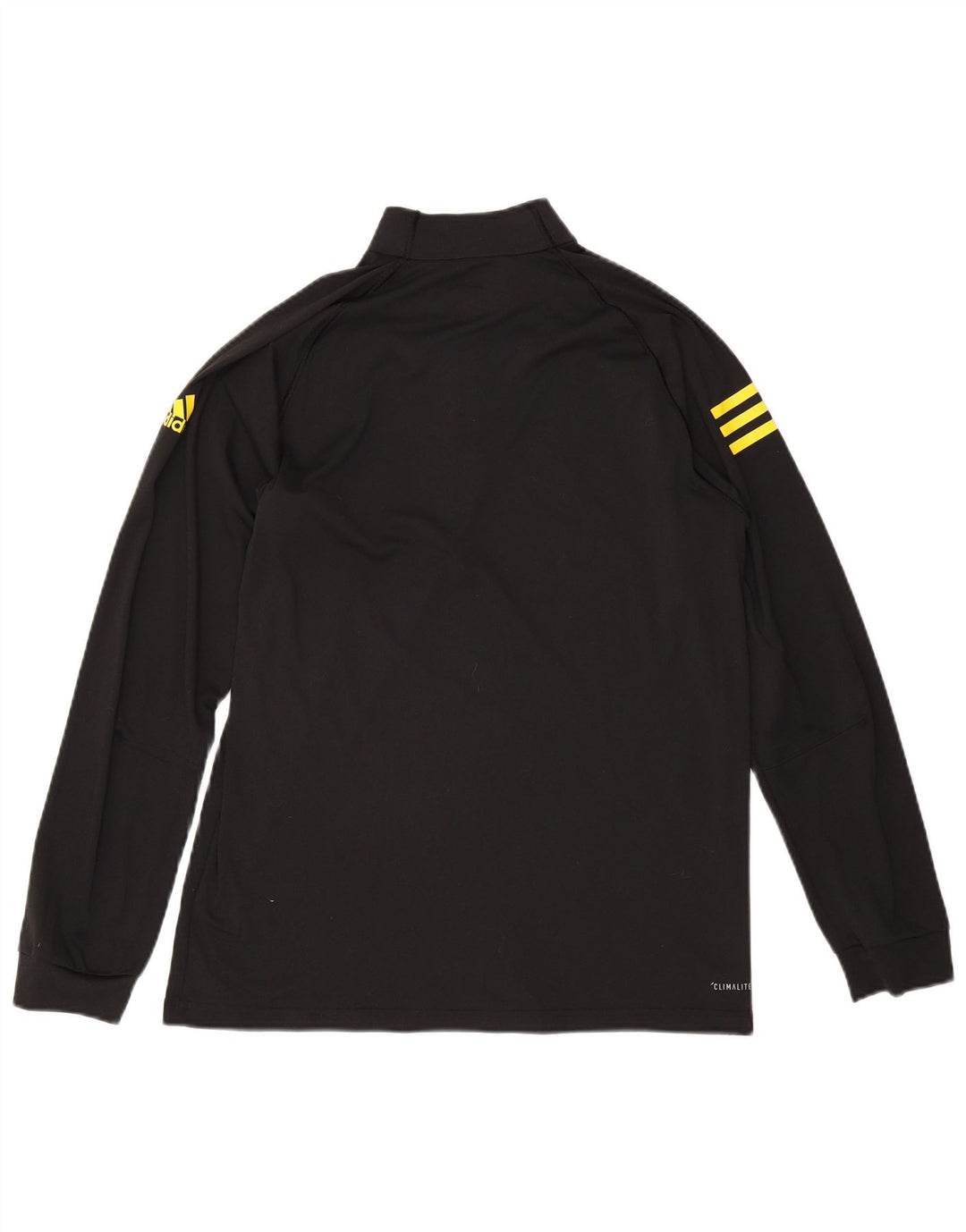Adidas Climalite - Chándal con cremallera y cuello para hombre, color negro