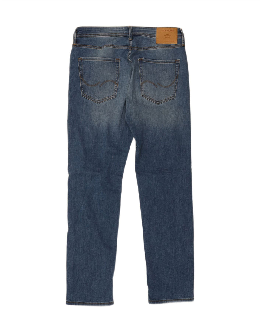 JACK & JONES Vaqueros rectos para hombre W31 L32 Algodón azul