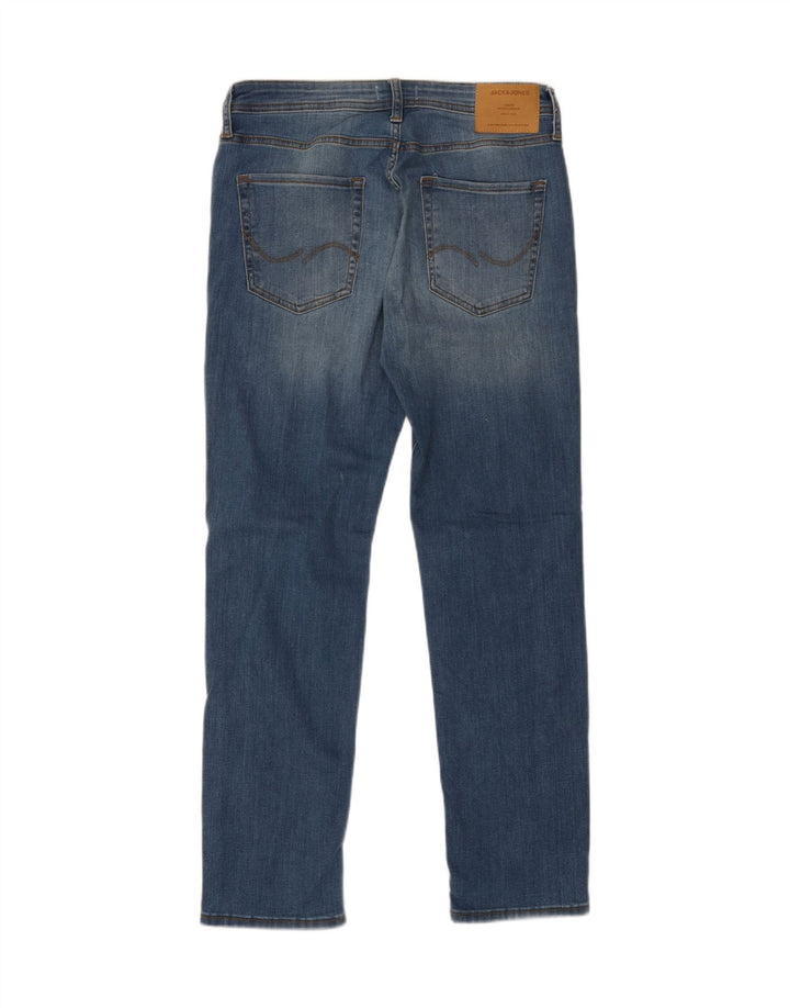 JACK & JONES Vaqueros rectos para hombre W31 L32 Algodón azul