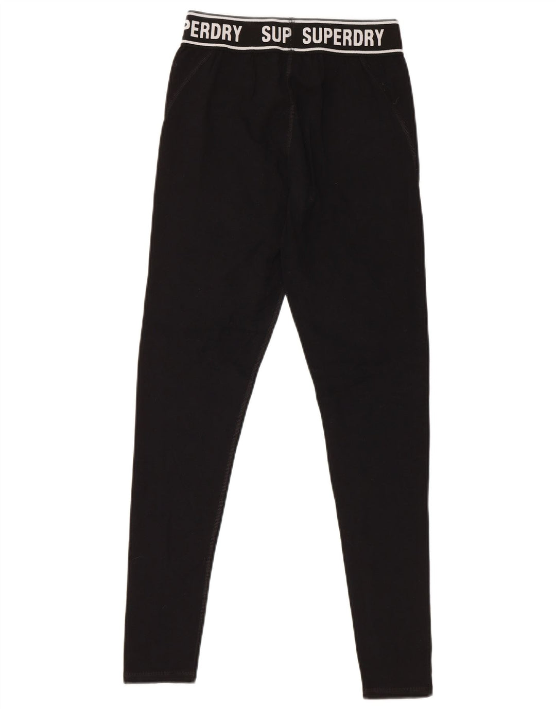 SUPERDRY Leggings gráficos para mujer UK 8 Small Algodón negro
