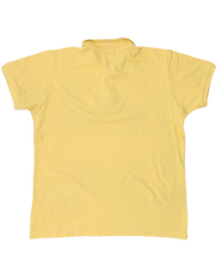REFRIGIWEAR Mens Polo Shirt XL Yellow Vintage Refrigiwear and Second-Hand Refrigiwear from Messina Hembry 