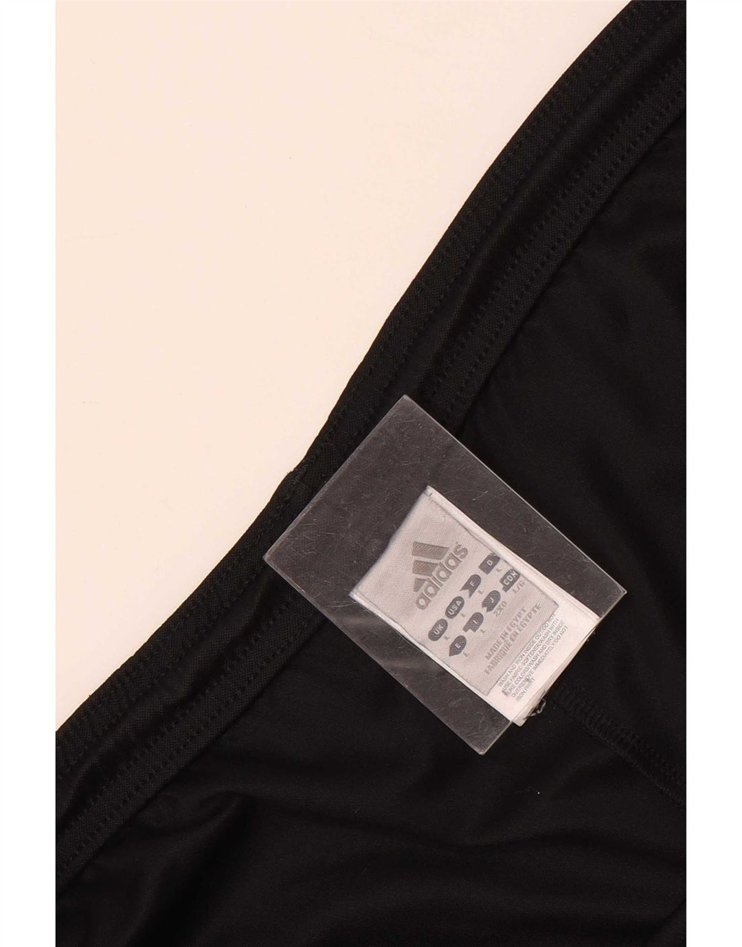 Adidas - Pantalones cortos deportivos para hombre, talla grande, poliéster negro