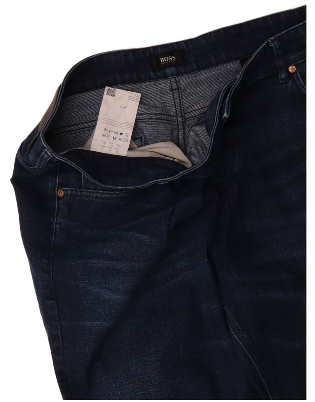 Vaqueros rectos para hombre HUGO BOSS W40 L32 Algodón azul