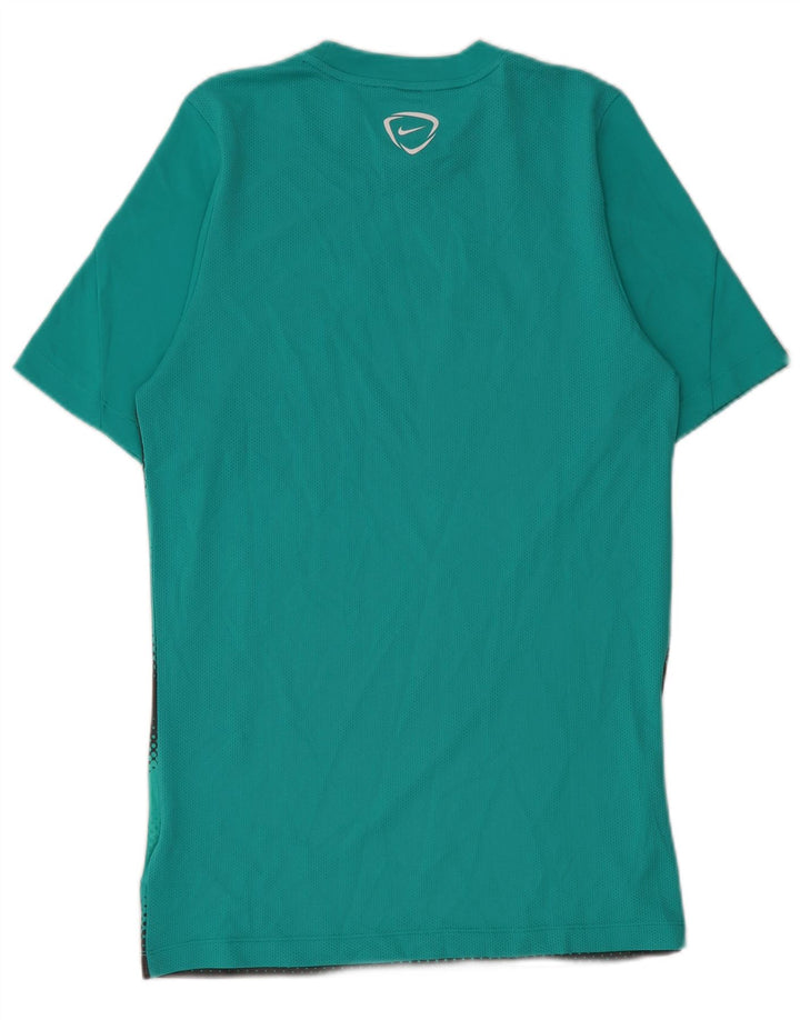 Camiseta Nike Dri Fit Graphic para hombre, talla pequeña, color azul, poliéster