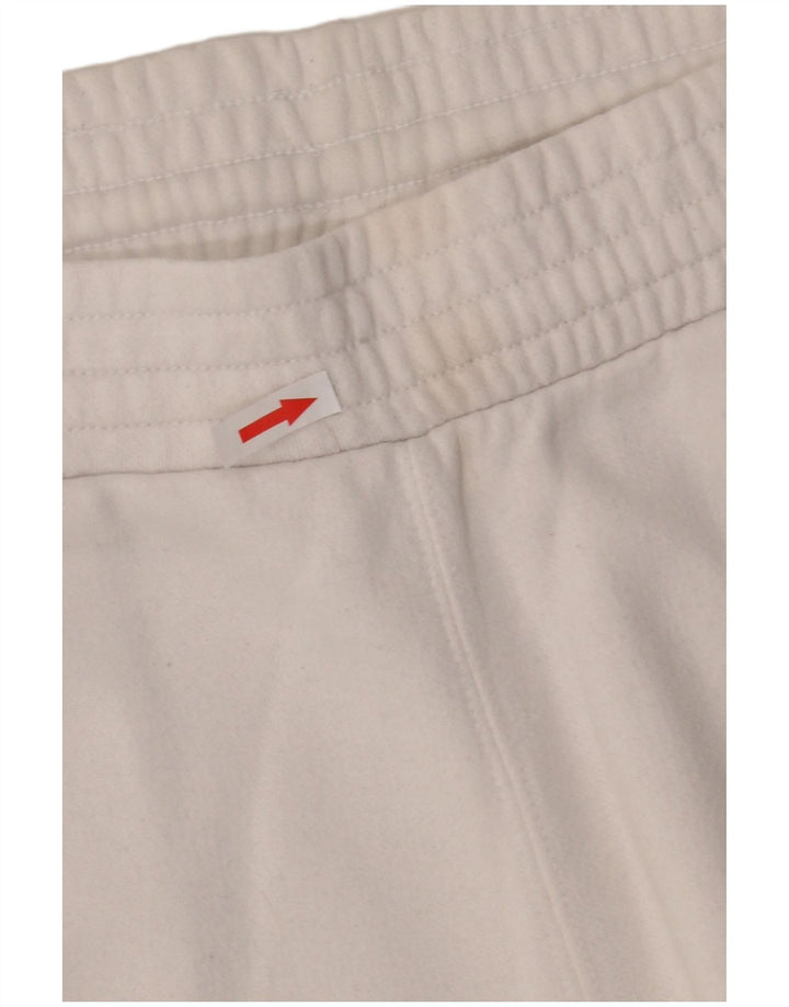 Champion Shorts deportivos para hombre de algodón color block blanco grande