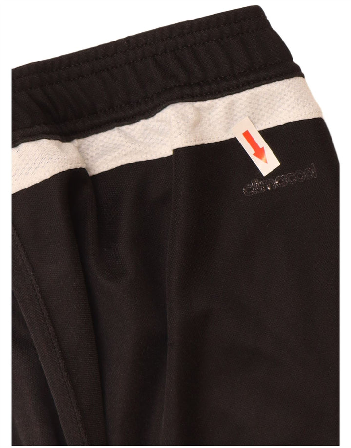 Adidas Mens Climacool Chándal Pantalones Pequeños Negro Poliéster