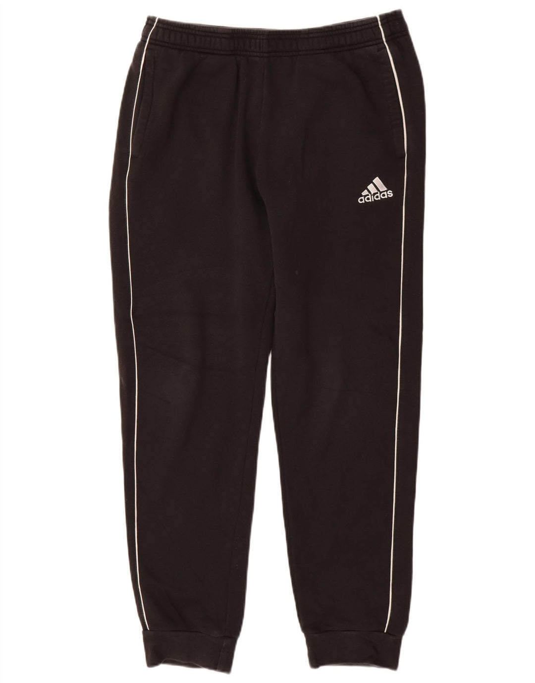 Adidas Hombre Pantalones De Chándal Joggers Medium Negro Algodón