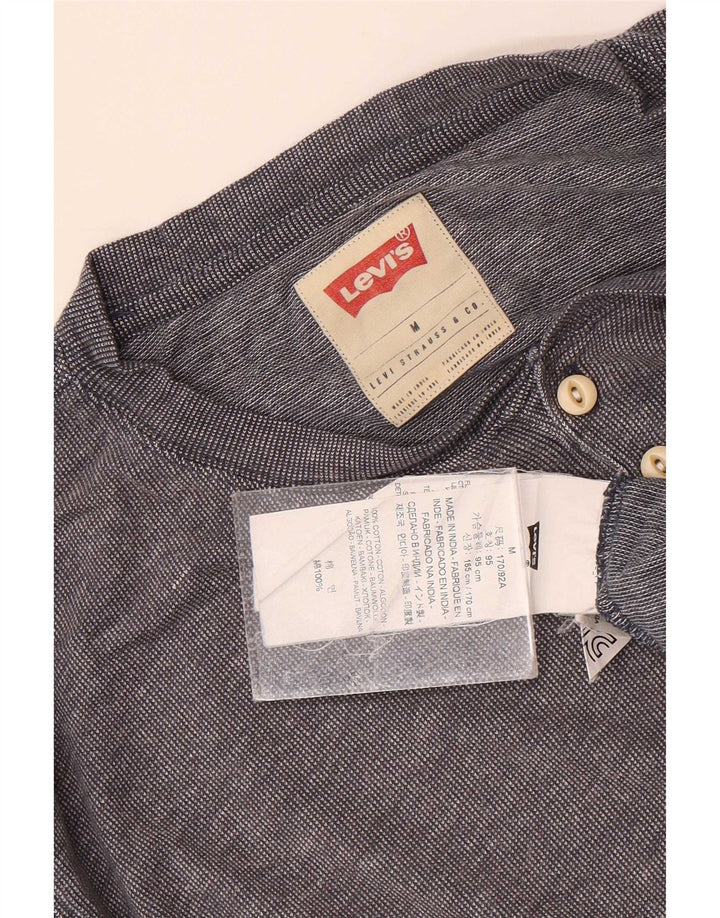 Levi's Hombre Top Manga Larga Algodón Gris Medio
