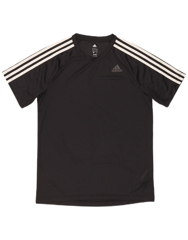 Adidas Hombre Camiseta Top Small Negro Poliéster Deportes