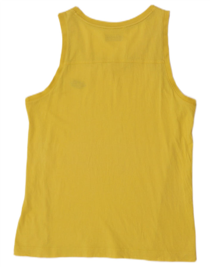 Lotto - Camiseta sin mangas para mujer, talla 40, color amarillo