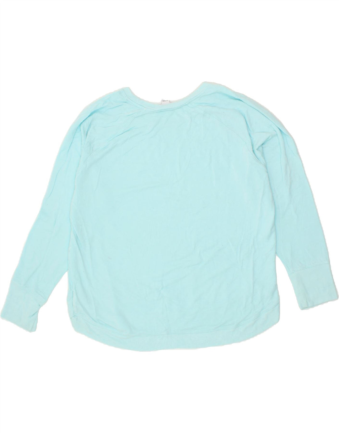 ATHLETA Womens Oversized Sweatshirt Jumper UK 18 XL Blue Modal Vintage Athleta and Second-Hand Athleta from Messina Hembry 