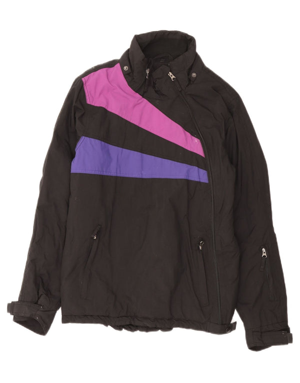 Maui Wowie Chaqueta cortavientos para hombre UK 40 Large Nylon color block negro