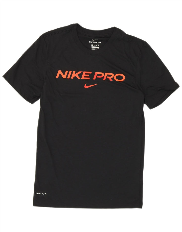 NIKE Camiseta Dri Fit Graphic para Hombre Top XS Poliéster Negro