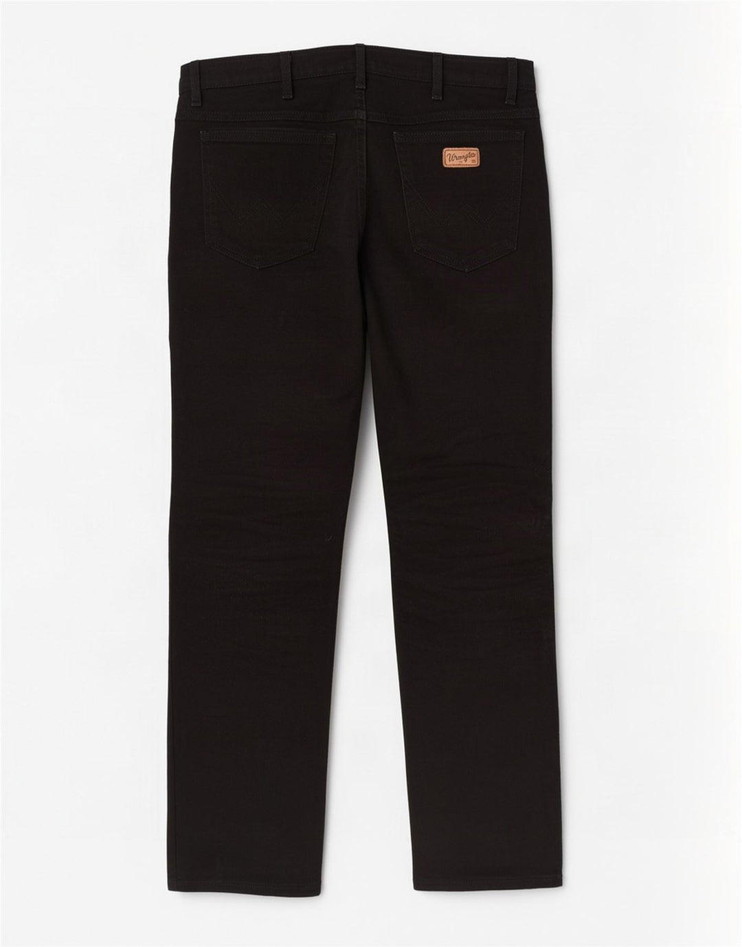 Wrangler Vaqueros rectos Texas para hombre W33 L34 Algodón negro