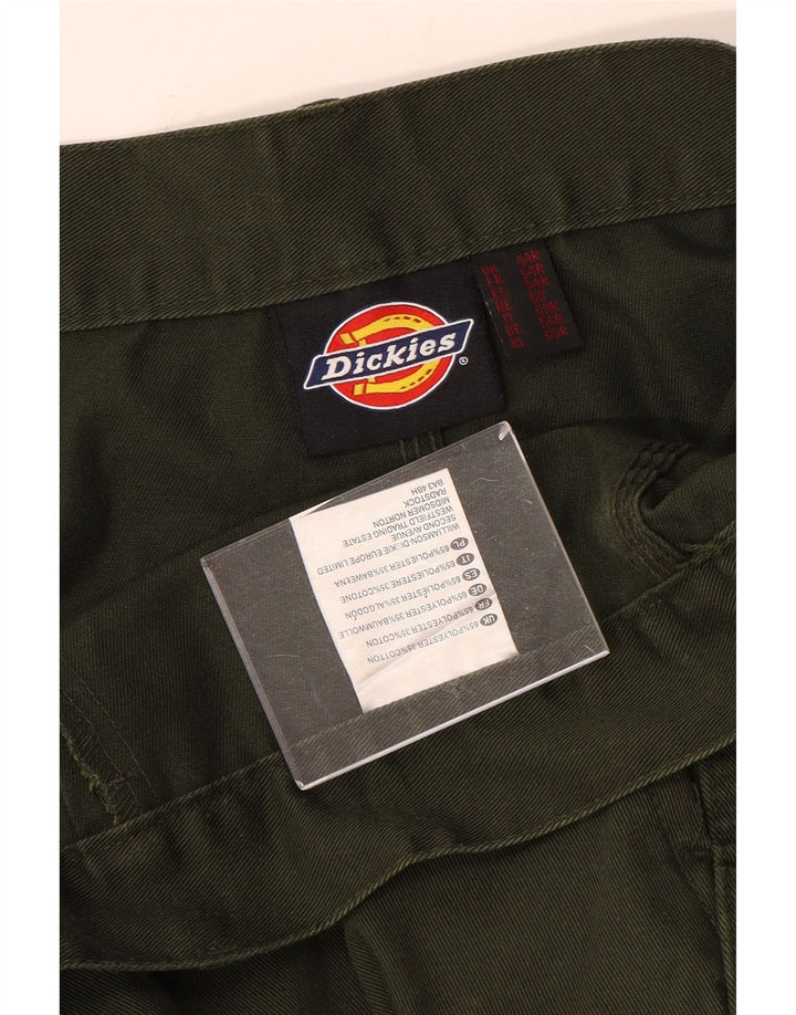 Dickies Pantalón cargo recto para hombre W44 L31 Poliéster verde