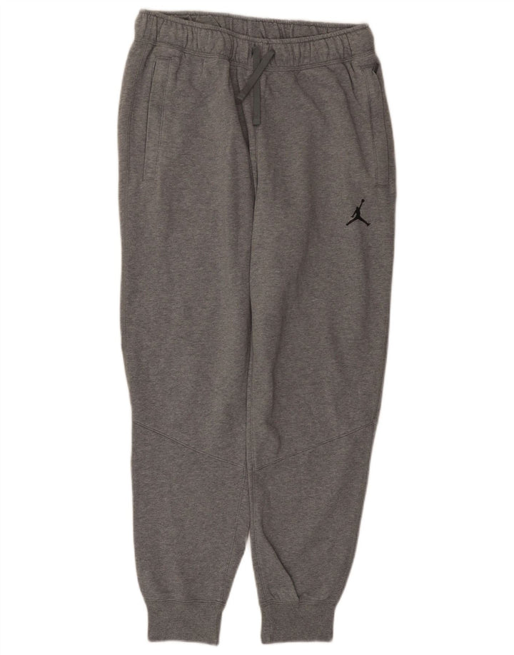 Jordan Hombre Pantalones De Chándal Joggers Small Gris Algodón