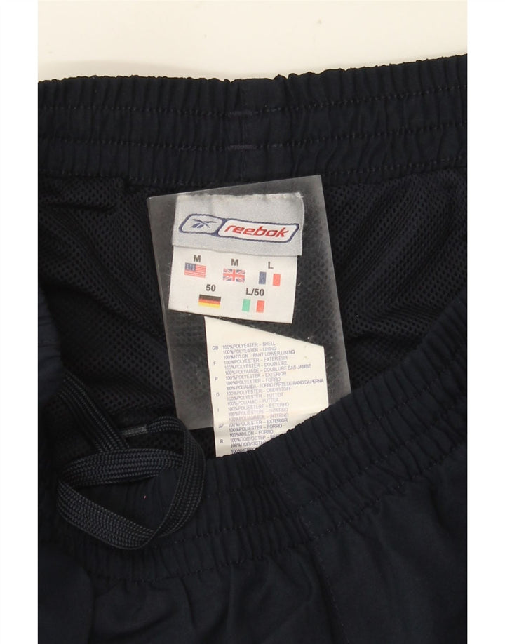 Pantalones Reebok Hombre Chándal Joggers Medium Azul Marino Poliéster