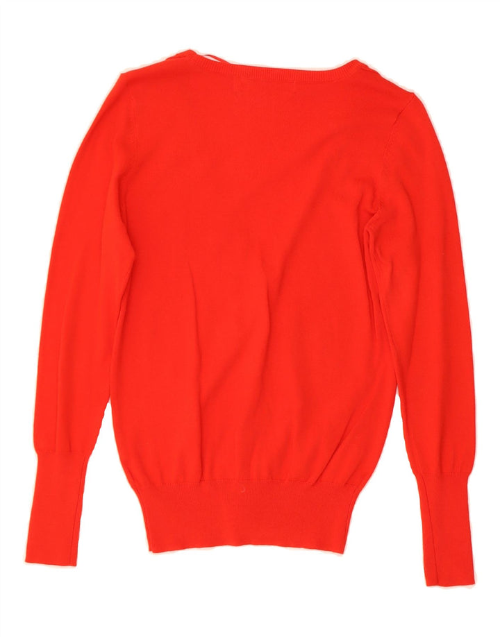 ZARA Womens Cardigan Sweater UK 12 Medium Red Vintage Zara and Second-Hand Zara from Messina Hembry 