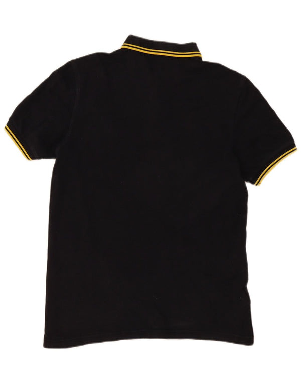 Polo Fred Perry Hombre Algodón Negro Medio