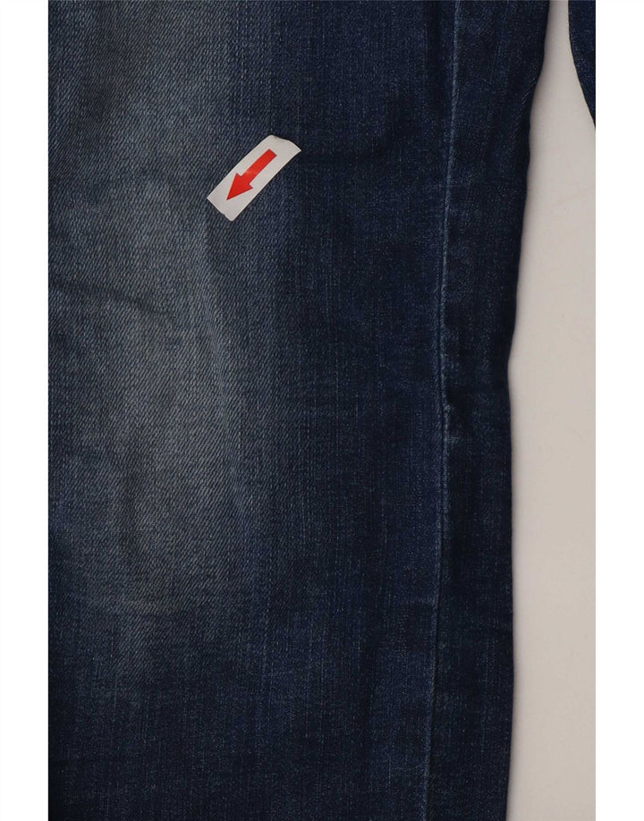 Diesel Mujer Vaqueros Slim Desgastados W24 L27 Algodón Azul