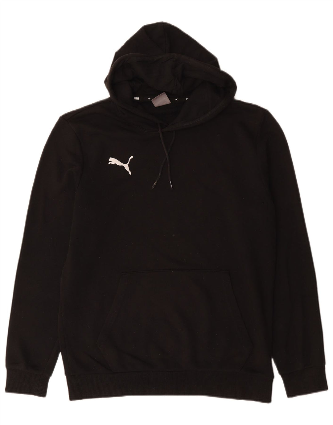 Puma Hombre Sudadera Con Capucha Jumper Medium Negro Algodón