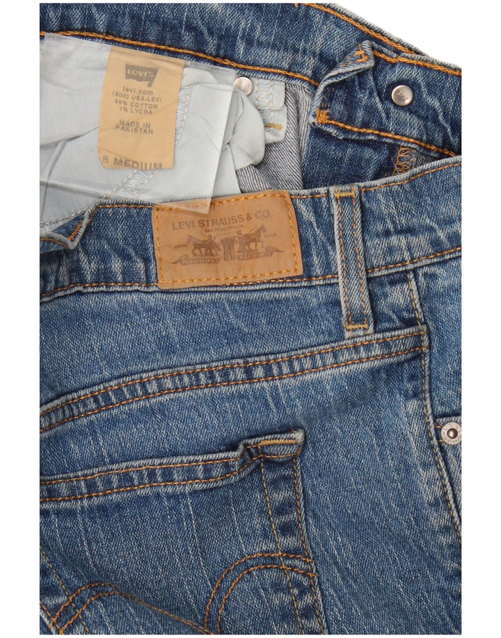 Levi's Jeans rectos 505 para mujer US 8 Medium W32 L28 Algodón azul