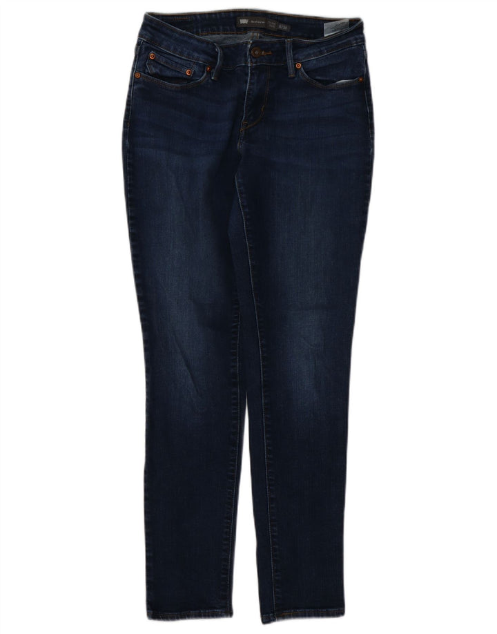 LEVI'S Jeans ajustados de talle medio con curva atrevida para mujer US 6 Medium W28 L28 Azul