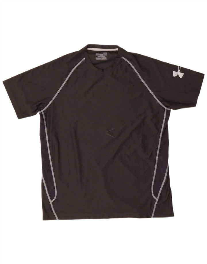 Under Armour - Camiseta para hombre, talla grande, color negro
