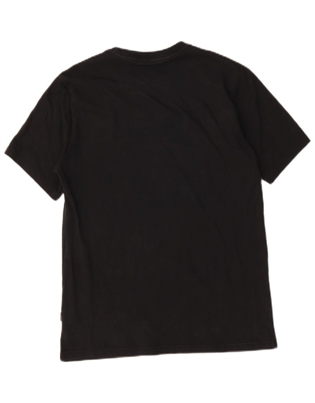Converse - Camiseta gráfica para hombre, talla pequeña, algodón negro