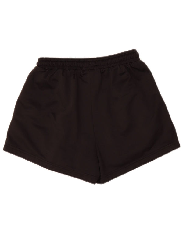 Ellesse Pantalones cortos deportivos para mujer UK 10 Small Poliéster negro