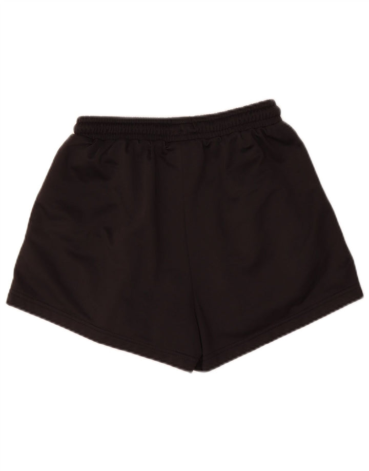 Ellesse Pantalones cortos deportivos para mujer UK 10 Small Poliéster negro