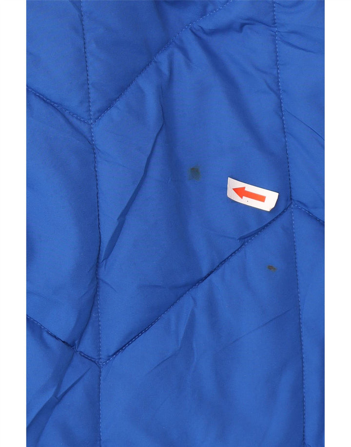 Marks & Spencer Chaqueta acolchada para mujer UK 40 Poliéster azul medio