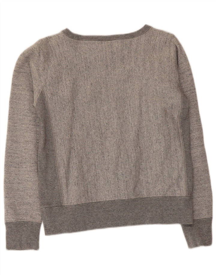 Champion Sudadera para mujer Jumper UK 10 Small Grey Colourblock